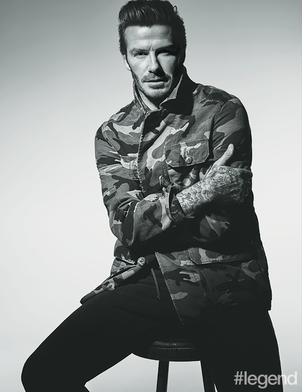 Jacket by Valentino, jeans by Saint Laurent